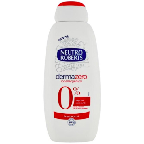 Гель для душу для всієї сім'ї Neutro Roberts derma zero ipoallergenico, 450 мл
